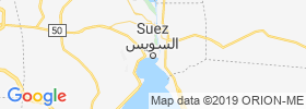 Suez map